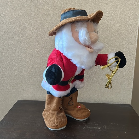 Gemmy Animated Cowboy Santa Western Sings Dances “Old Town Road” New Christmas - Picture 4 of 5